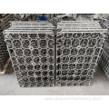 Heat treatment material basket mesh material frame